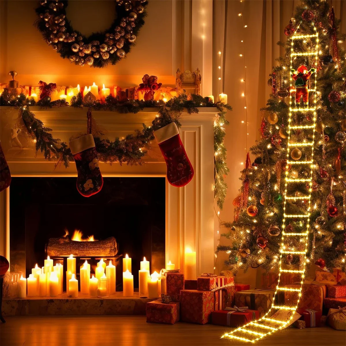 3M Santa Claus Climbing Ladder Outdoor - Image 5