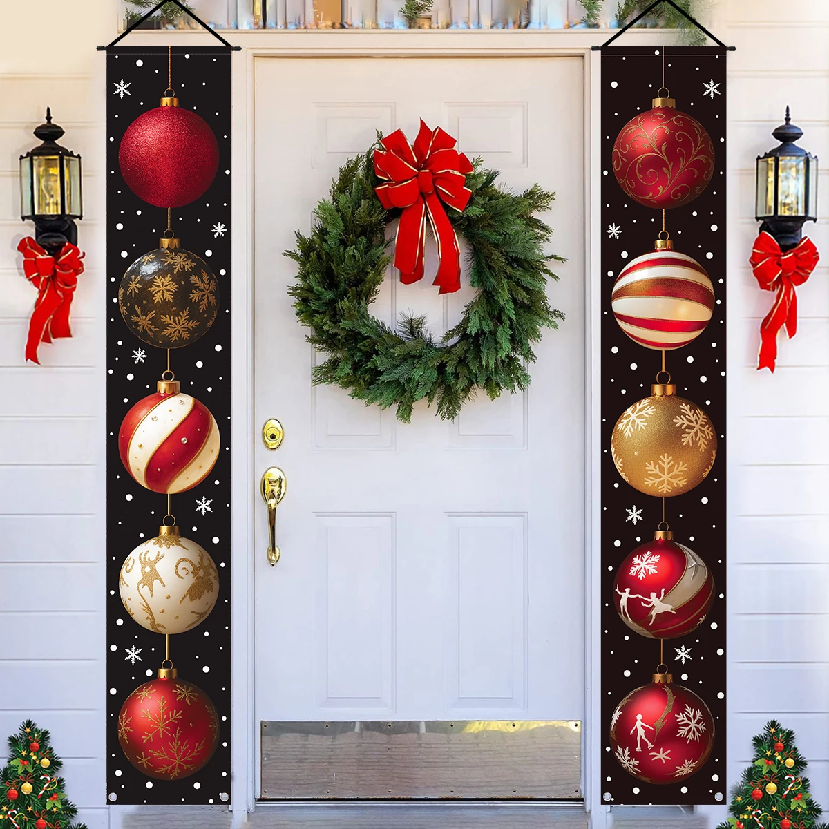 Christmas Hanging Door Banner Merry Christmas - Image 6