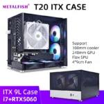 METALFISH T20 Mini ITX White Case