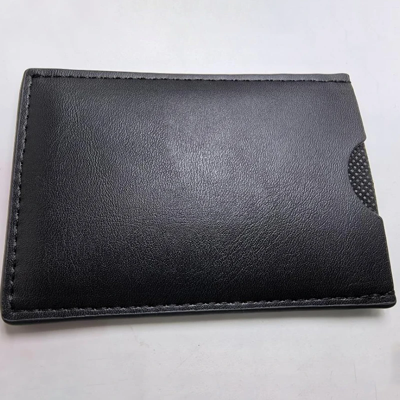 Leather Bat Wallet Personalized Superhero Mask Card Holder Bat ID Heroic Wallet Gift - Image 6