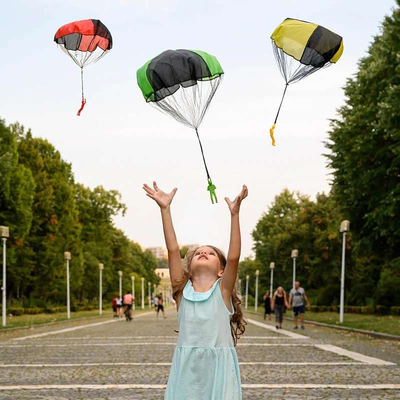 Parachute Toys for Kids Tangle Free Outdoor Flying Parachute Men Outside Toys Easter Basket Stuffers Idea Unique Boy Girl Gift - Image 4