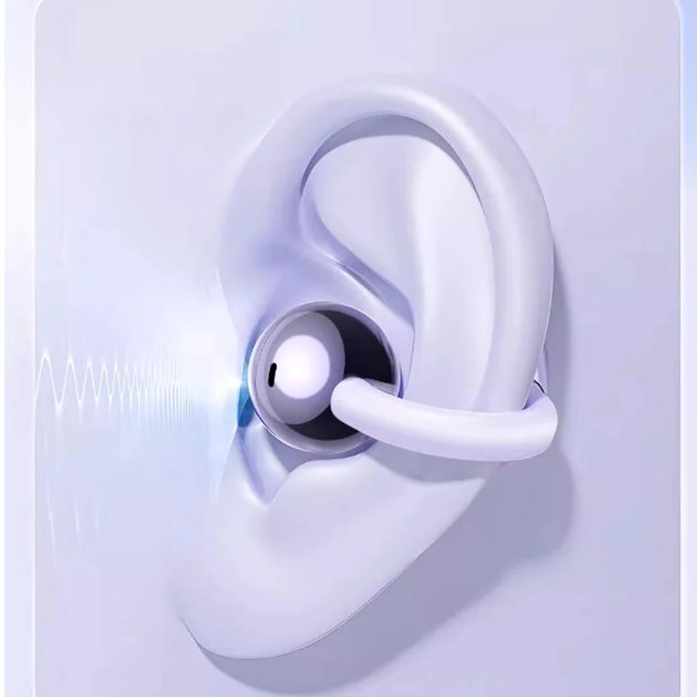 For HTC NE32 Bluetooth V6.0 AI Earphones OWS Ear Clip Headphones Comfort Noise Reduction Wireless headphones Translator Earbuds - Image 6