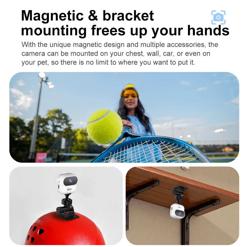 Ourlife A800 Mini Camera 1080P WiFi Smart Home Security Camera Monitor Camcorders Video Surveillance Camera With Motion Tracking - Image 3