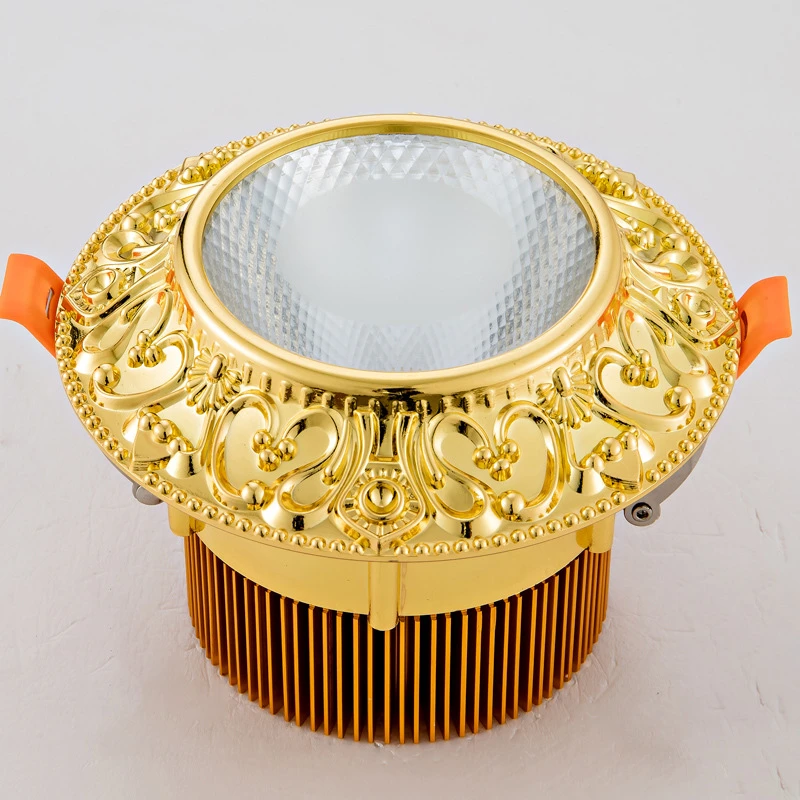 European Retro Led Downlight for Living Room Study Bedroom Decor Spotlights Embedded Spot Recessed Lamp Corridor Aisle Lights - Image 2