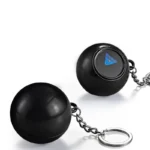 New 4.5CM Solid Color No Prints Magic Prophecy Ball Magic Prop For Men and Women Toys Christmas Key Chain Party Gift Wholesale
