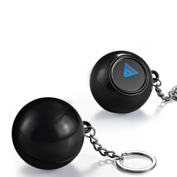 New 4.5CM Solid Color No Prints Magic Prophecy Ball Magic Prop For Men and Women Toys Christmas Key Chain Party Gift Wholesale