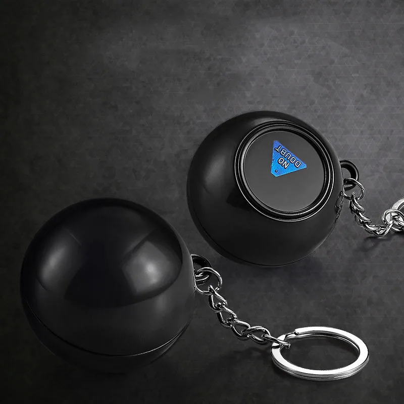 New 4.5CM Solid Color No Prints Magic Prophecy Ball Magic Prop For Men and Women Toys Christmas Key Chain Party Gift Wholesale - Image 2