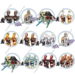 HEROCROSS TV6111 New Star Wars Building Blocks IG-100 Magna Guard General Grievous Battle Droid Obi-Wan Marrok Mini Figures Toys